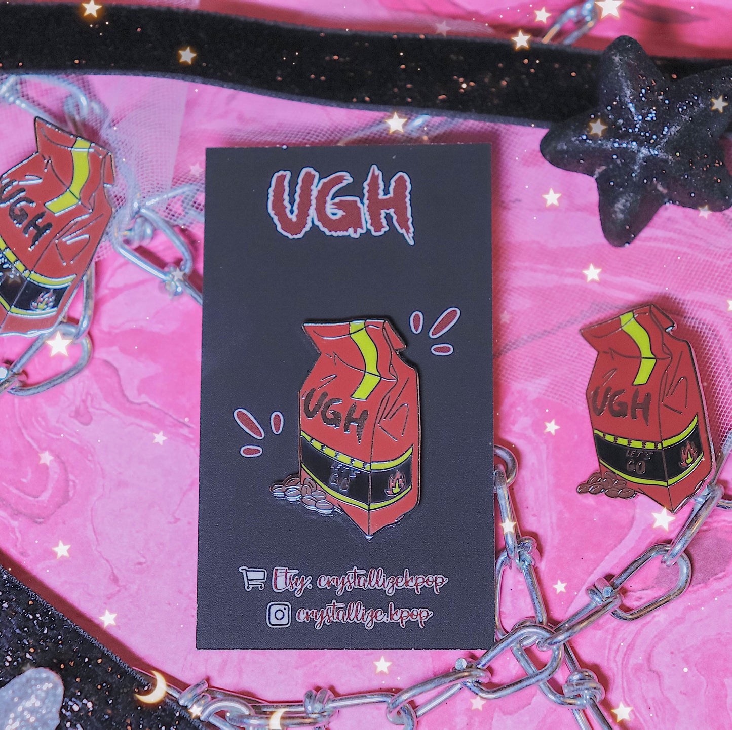 DISCOUNTED UGH Enamel Pin
