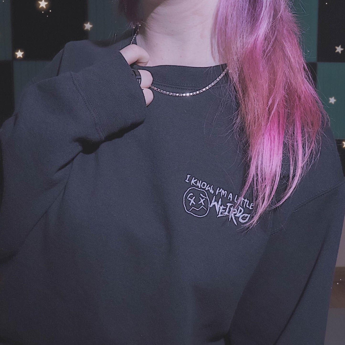 WEIRDO Embroidered Sweater