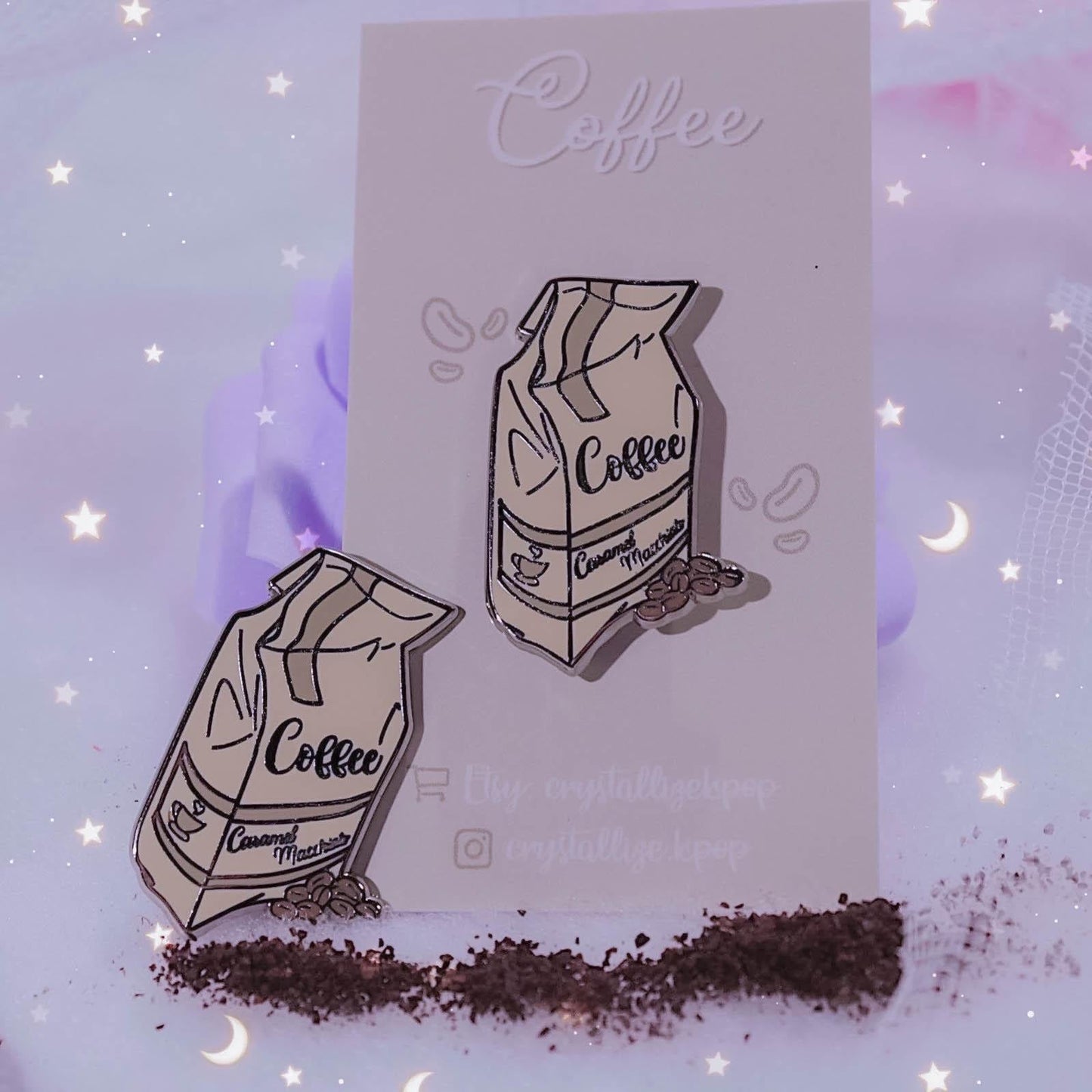 DISCOUNTED Coffee Enamel Pin