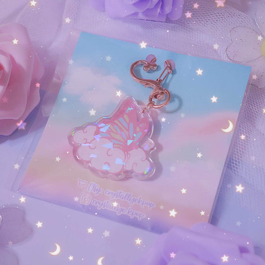 Fly High Acrylic Keychain
