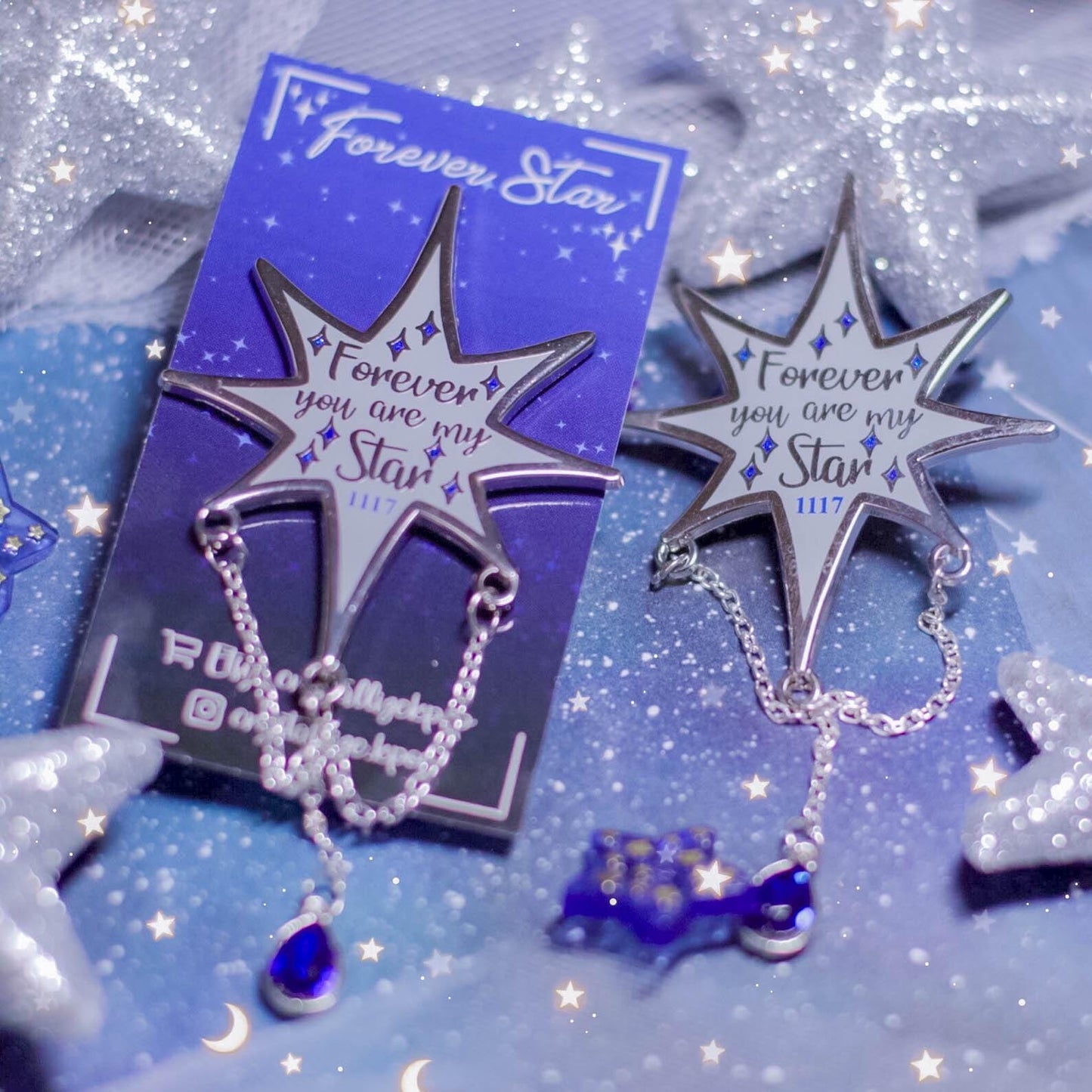 Forever Star Enamel Pin