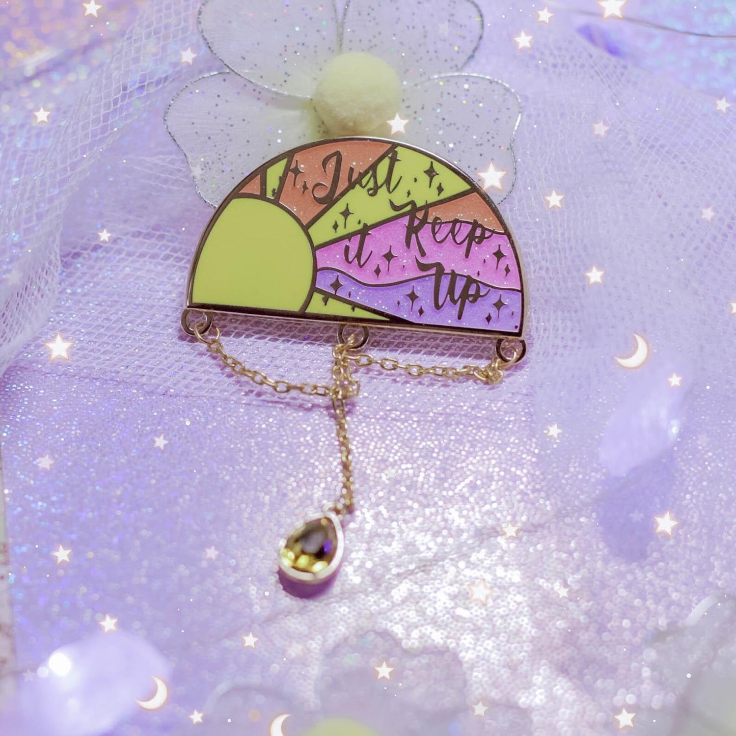 Sunrise Enamel Pin