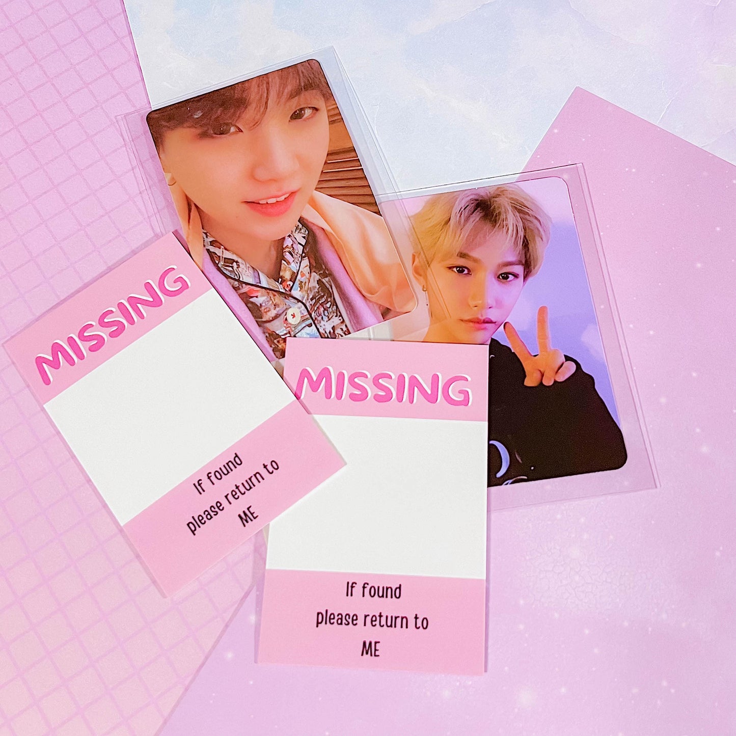 Missing Photocard Place Holder - PHYSICAL ITEM