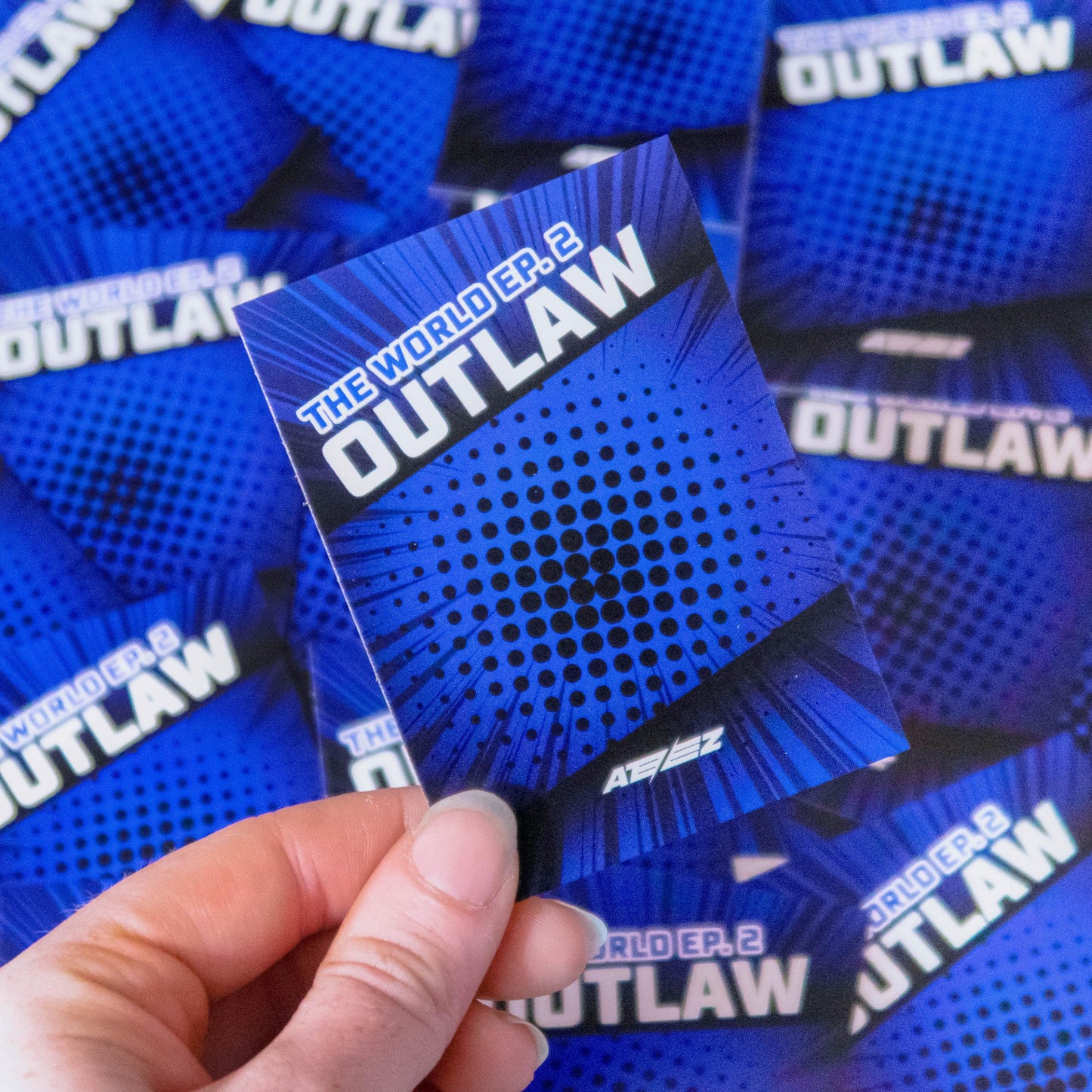 Outlaw Themed Photocard Binder Filler