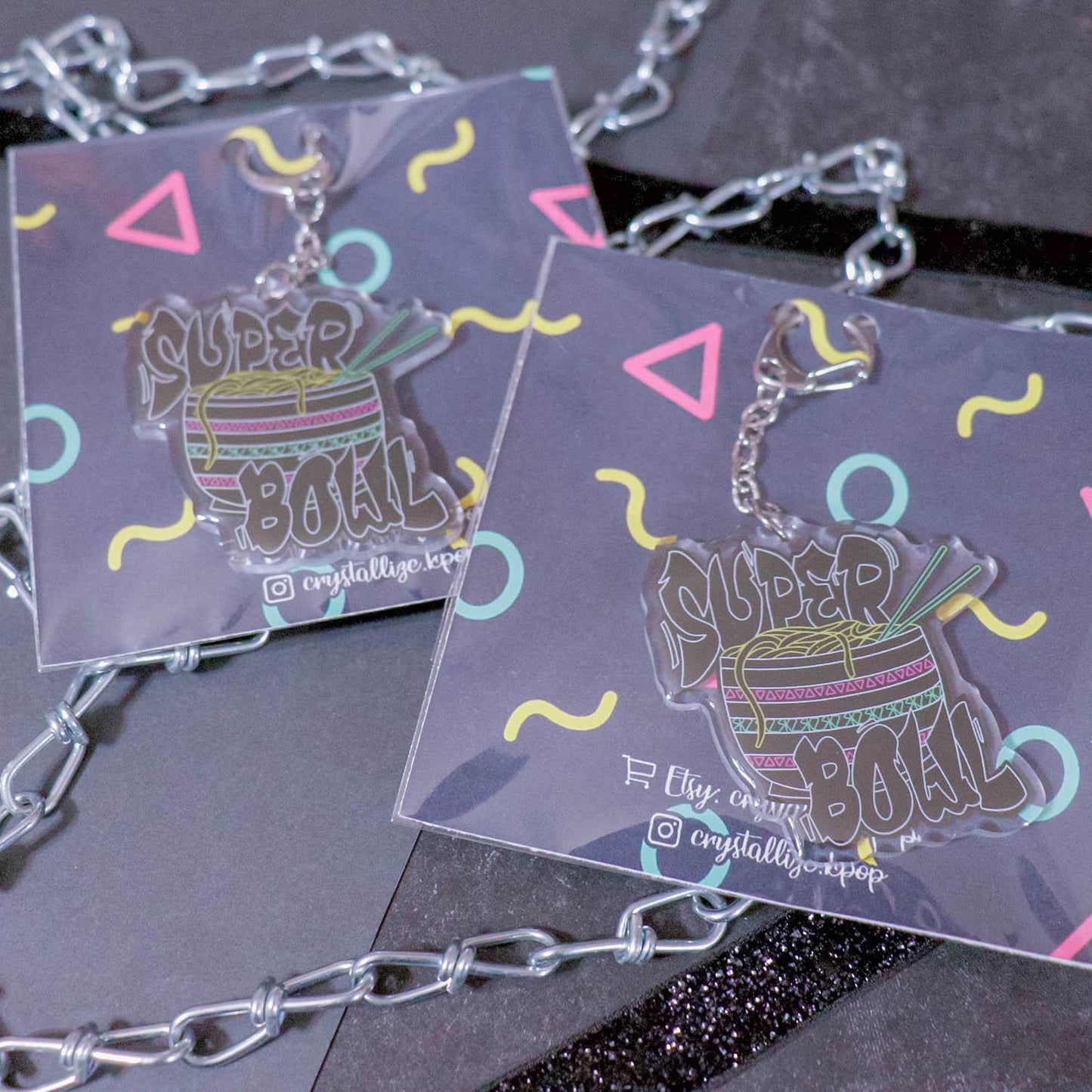 Super Bowl Keychain
