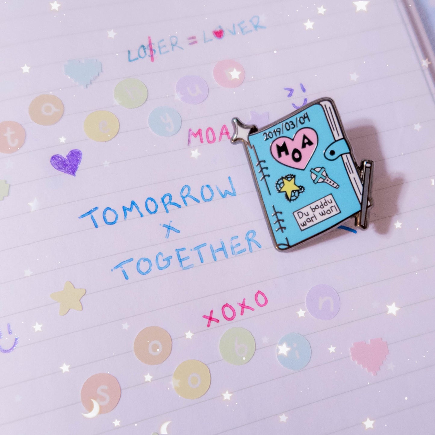 Shining Secret Enamel Pin
