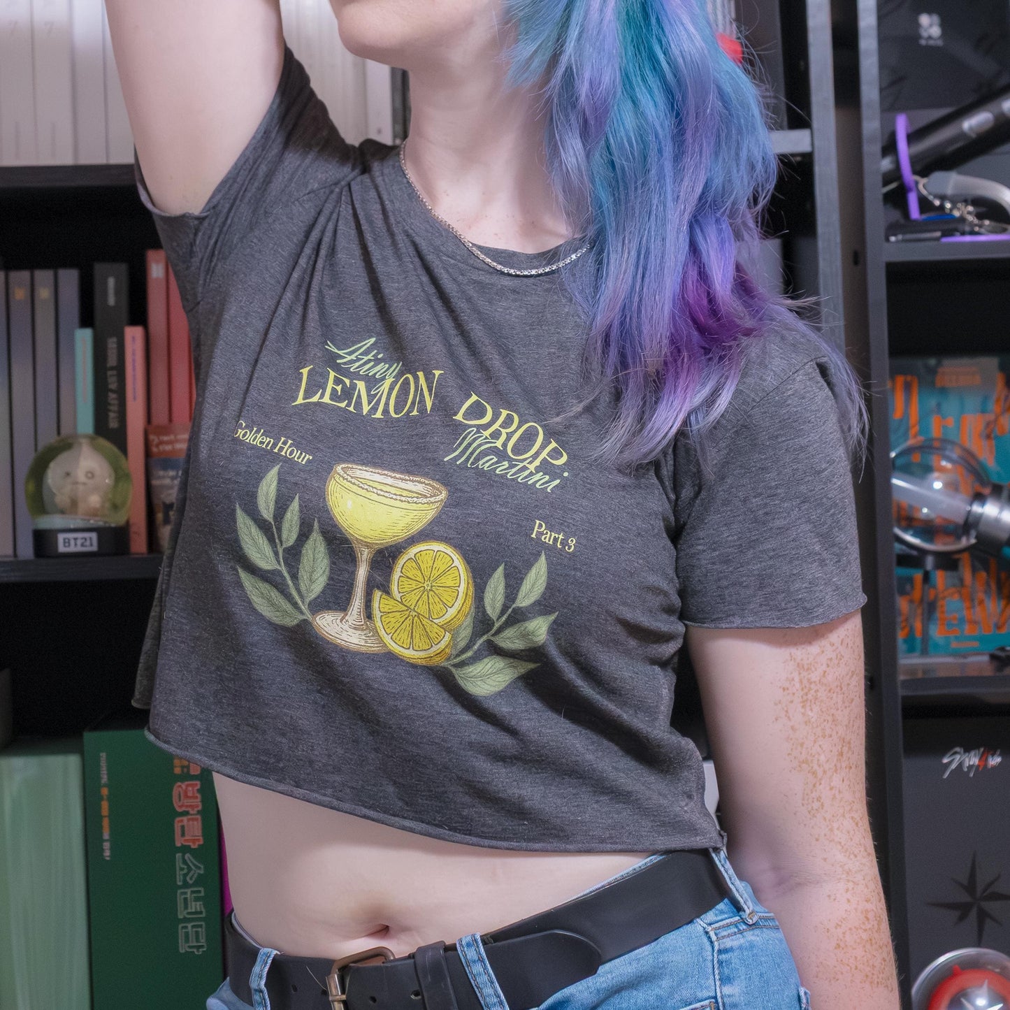 Lemon Drop Crop Tee