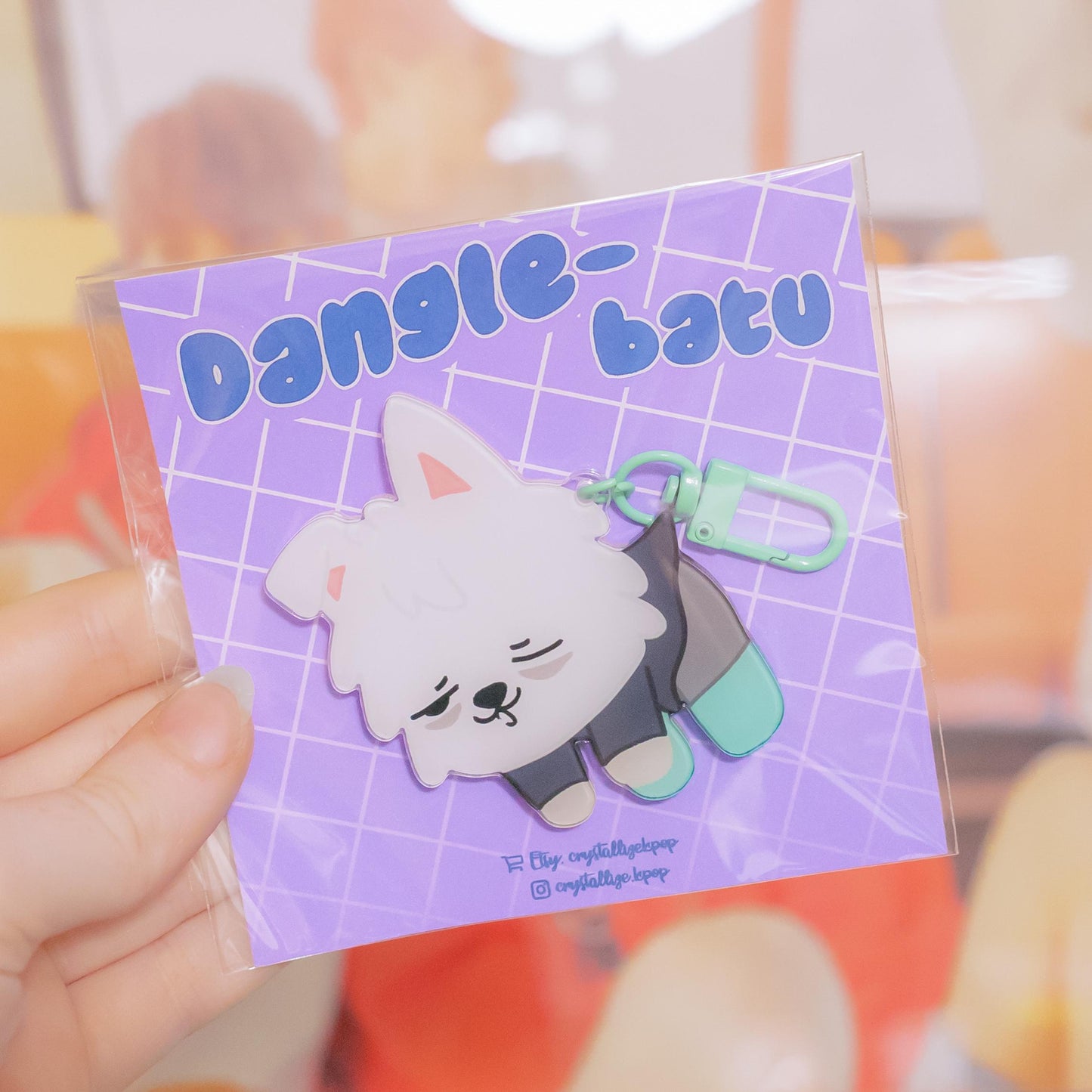 Dangle-batu Keychains