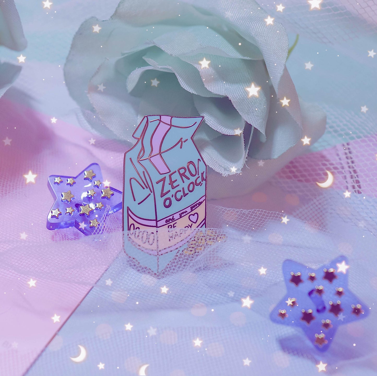 DISCOUNTED Zero O' Clock Enamel Pin