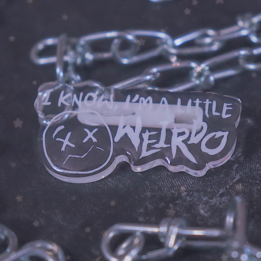 WEIRDO Acrylic Pin