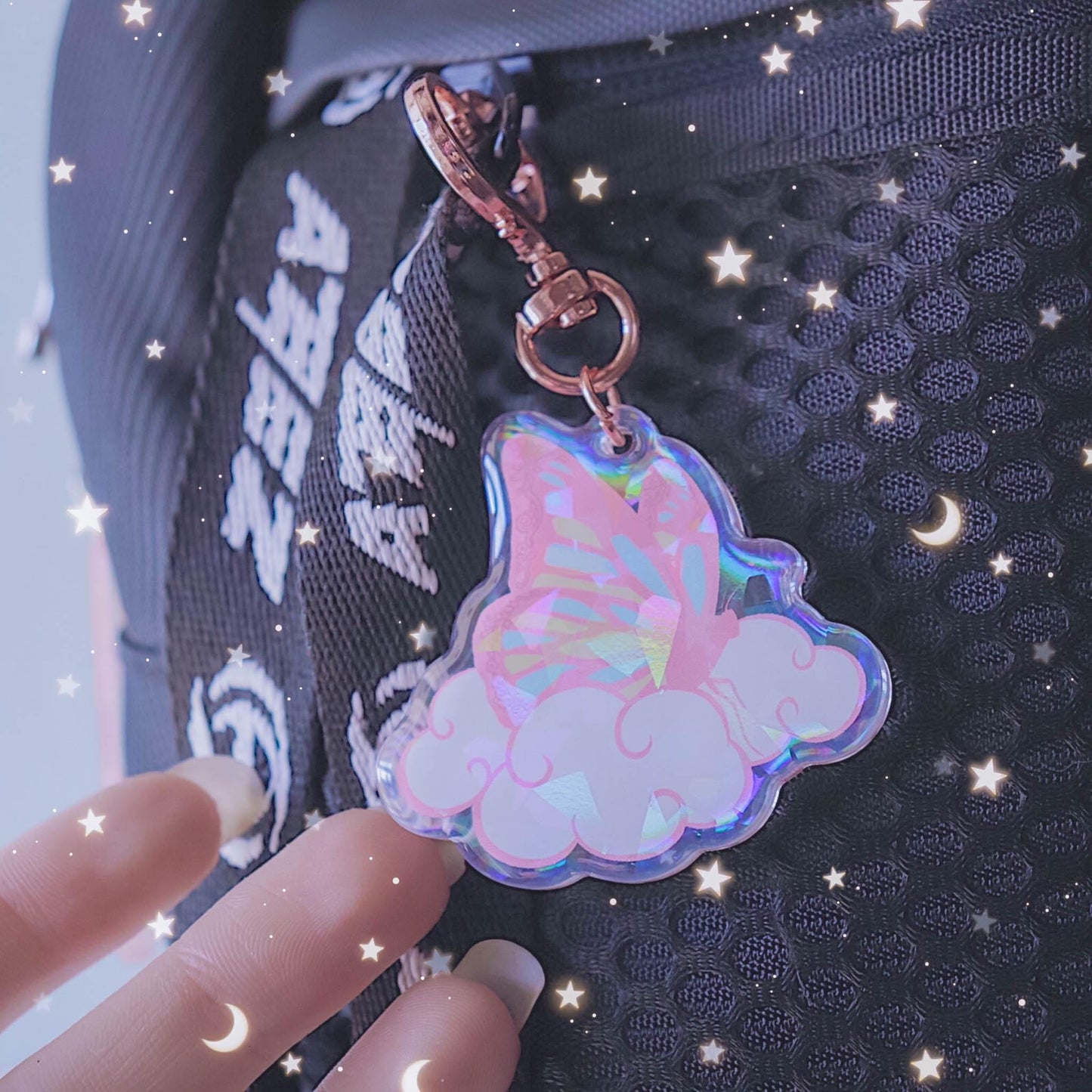 Fly High Acrylic Keychain