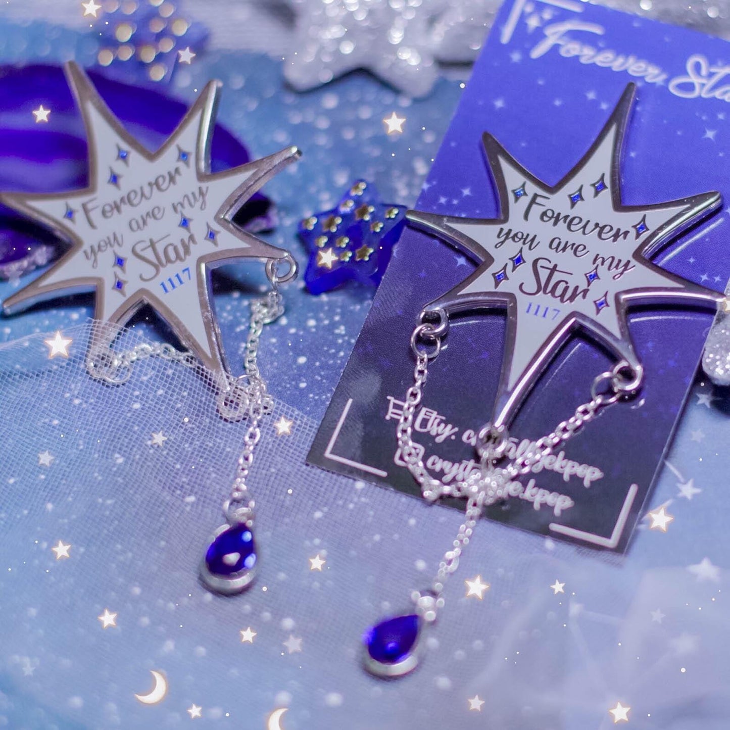 Forever Star Enamel Pin