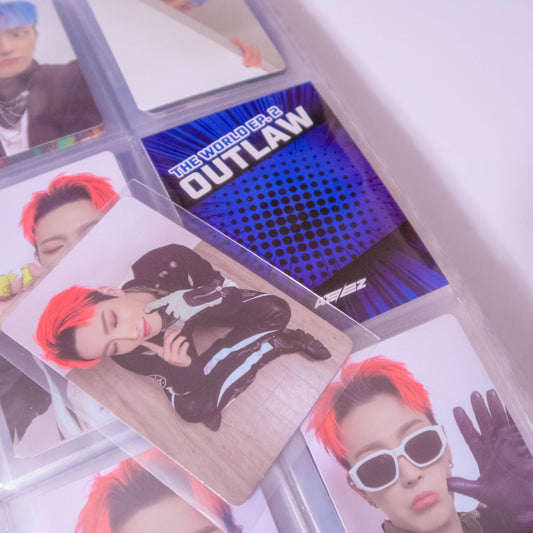 Outlaw Themed Photocard Binder Filler