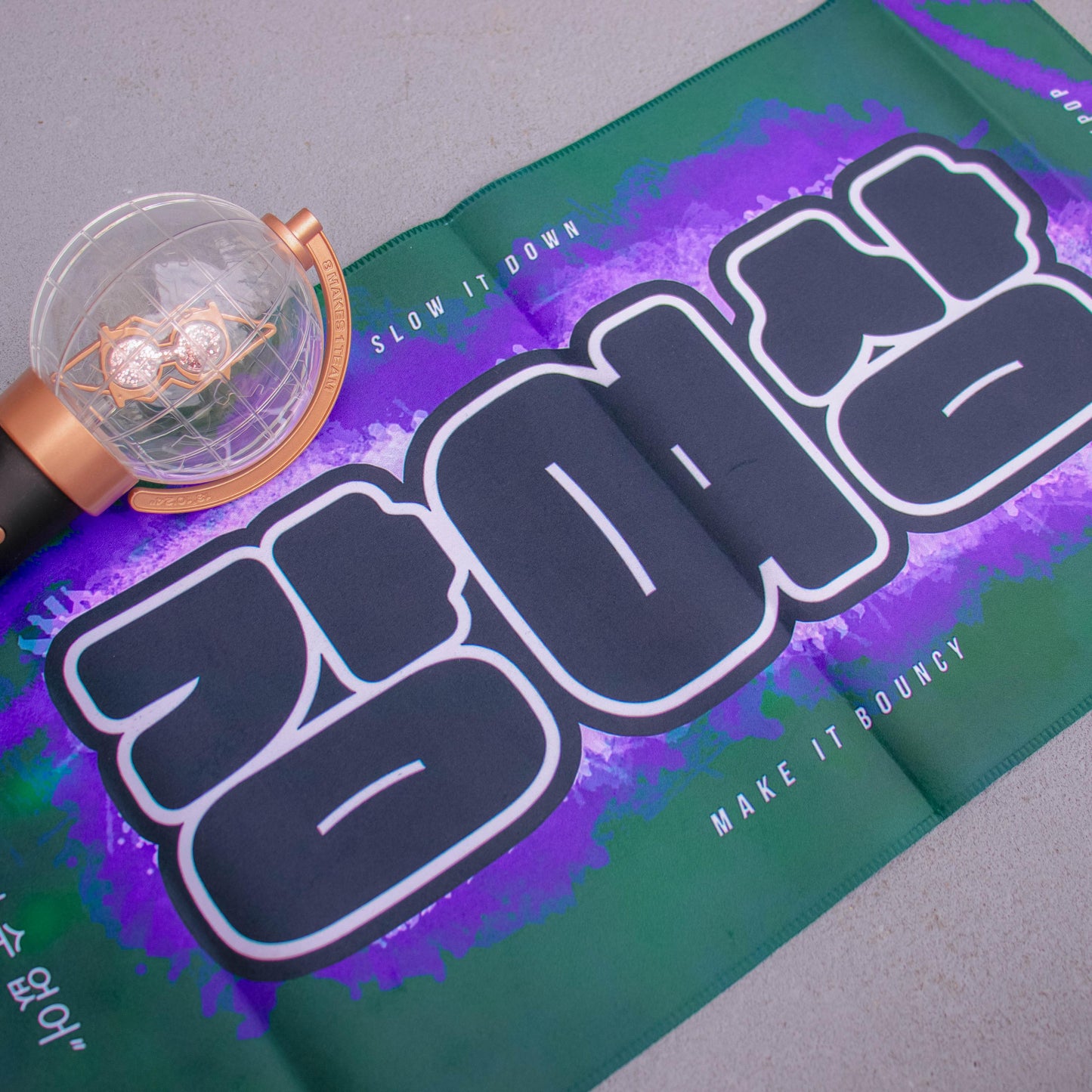 Bouncy Yeosang Slogan Banner
