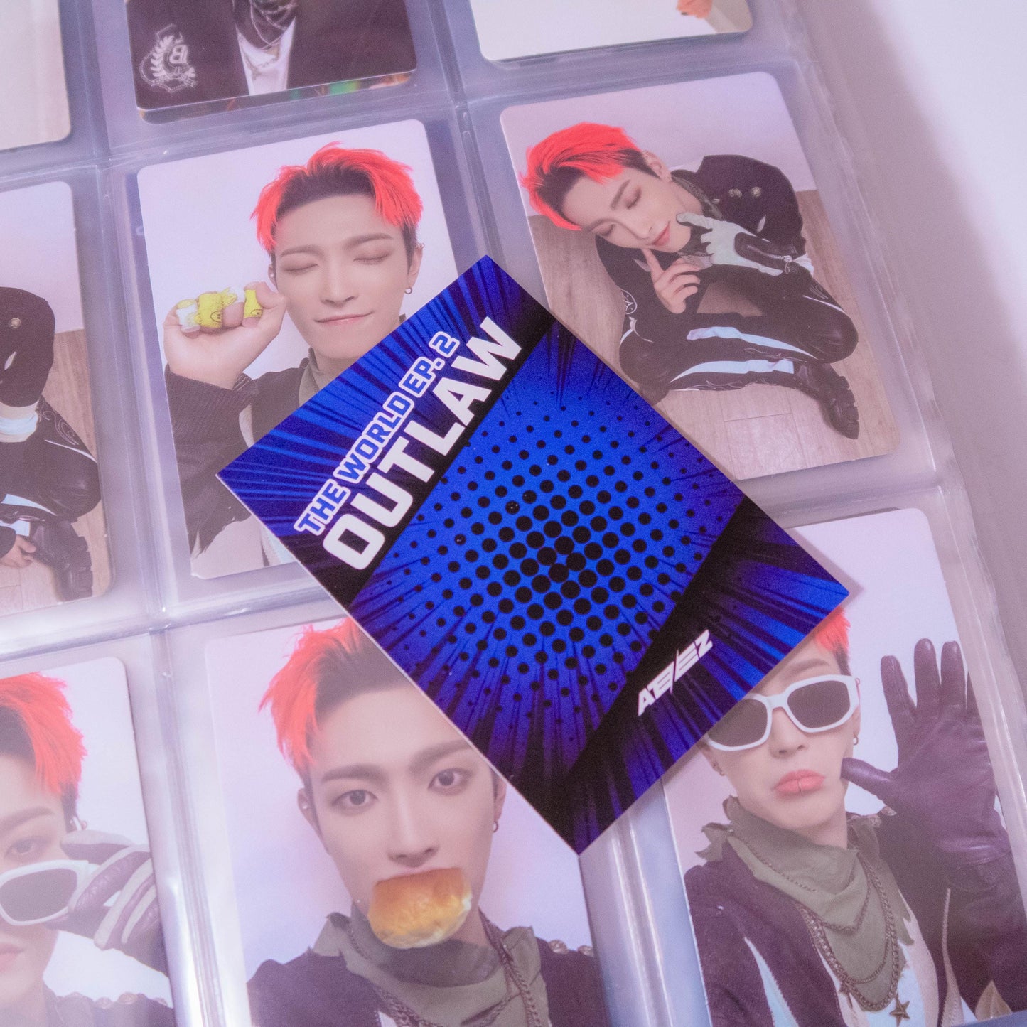Outlaw Themed Photocard Binder Filler