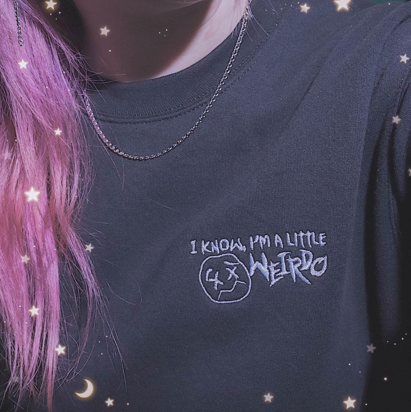WEIRDO Embroidered Sweater