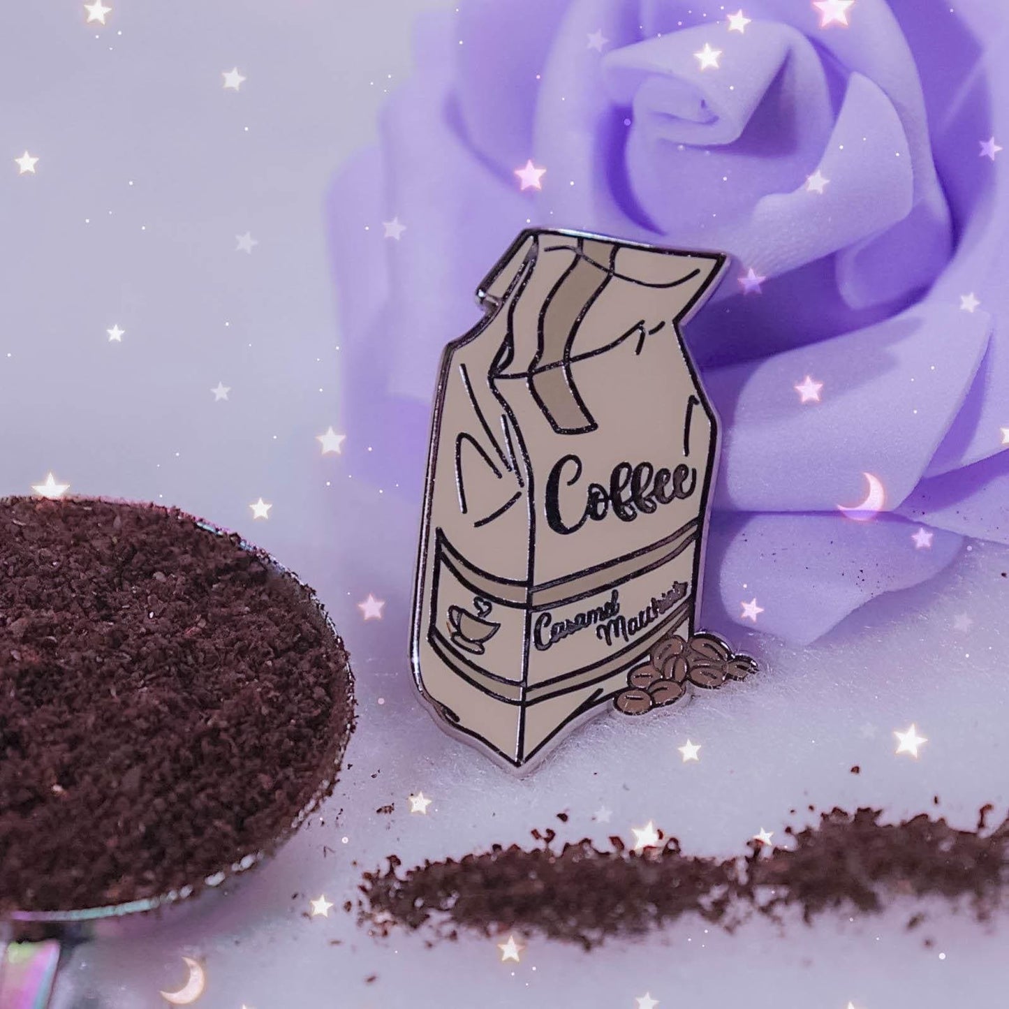 DISCOUNTED Coffee Enamel Pin