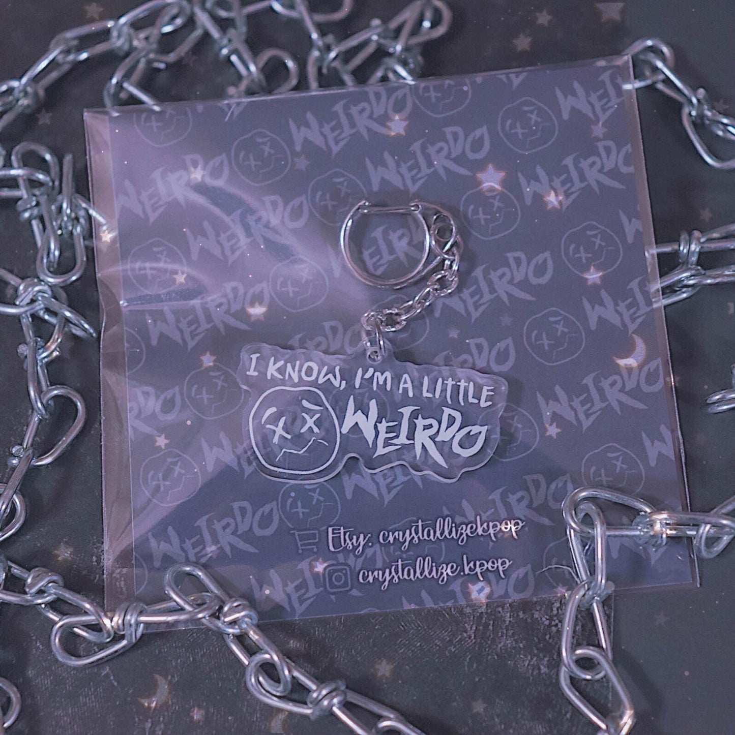 WEIRDO Acrylic Keychain