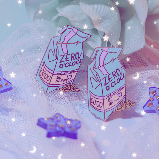DISCOUNTED Zero O' Clock Enamel Pin