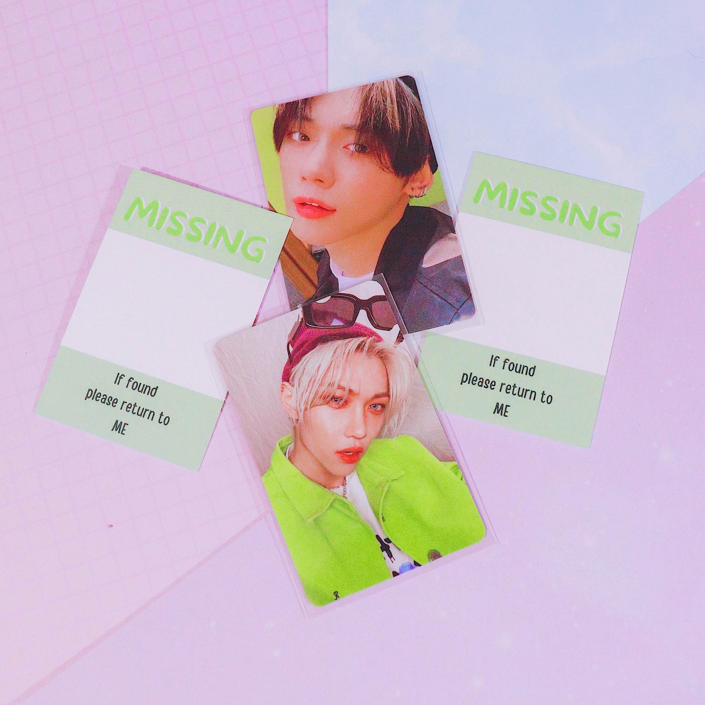 Missing Photocard Place Holder - PHYSICAL ITEM