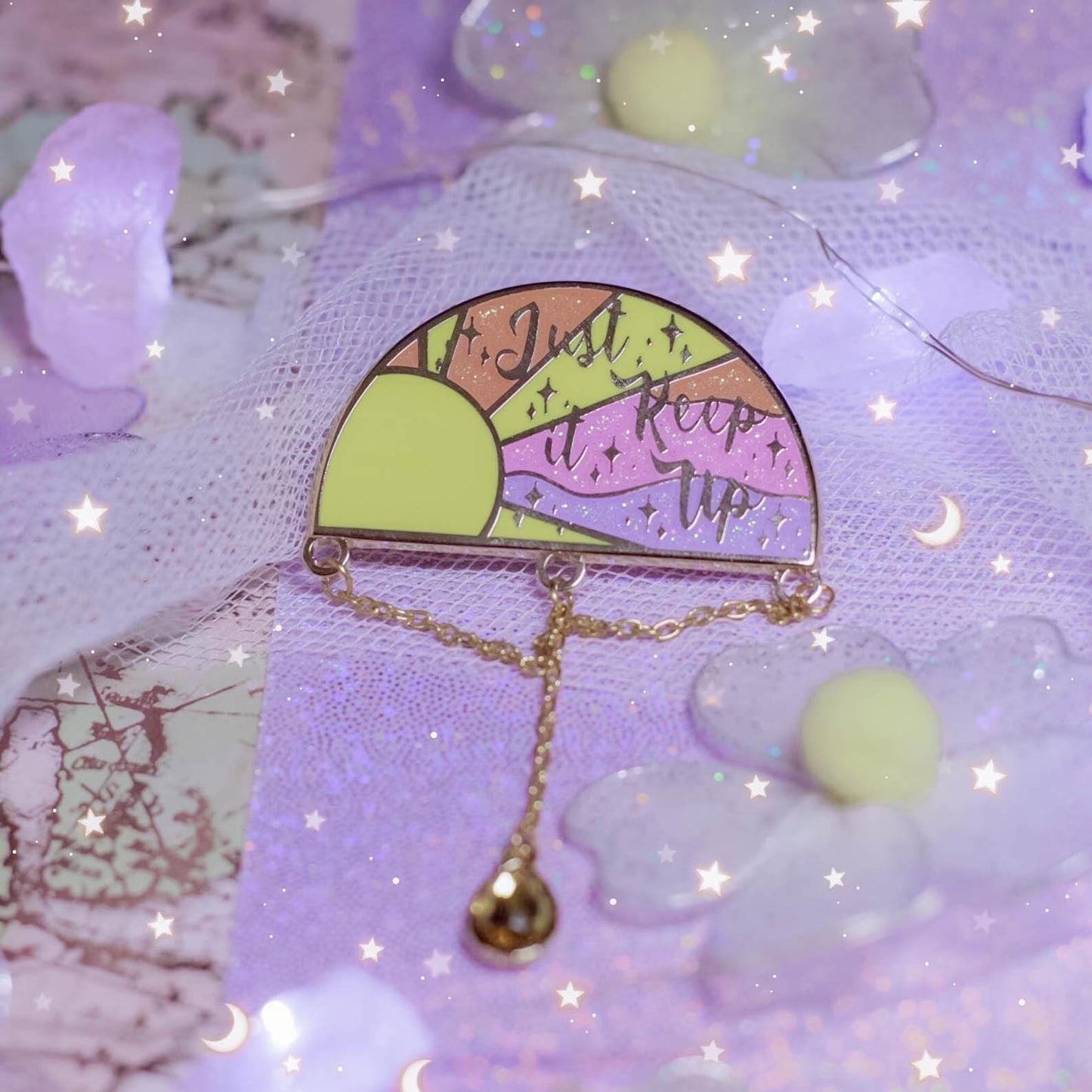 Sunrise Enamel Pin