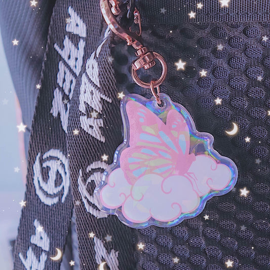Fly High Acrylic Keychain