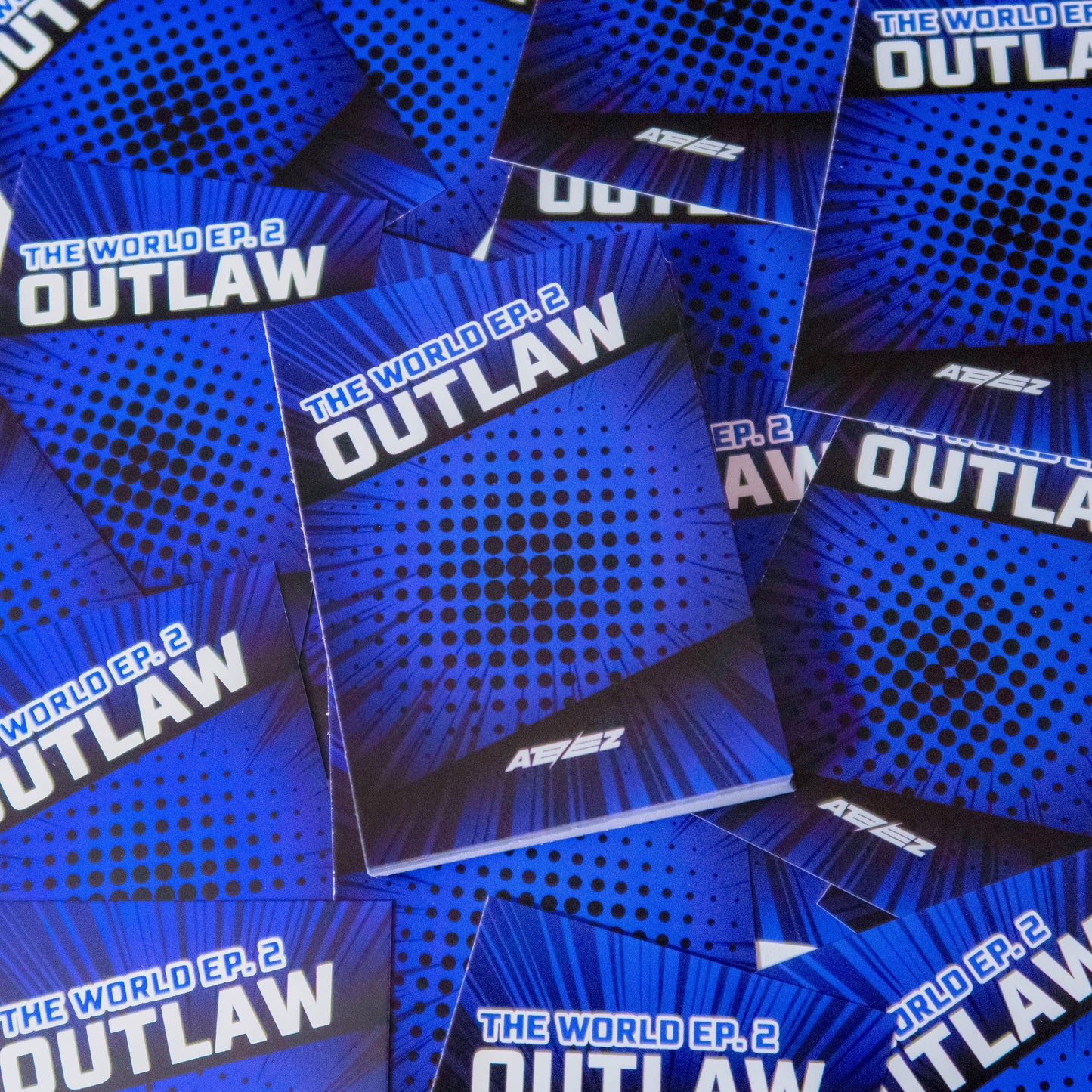 Outlaw Themed Photocard Binder Filler