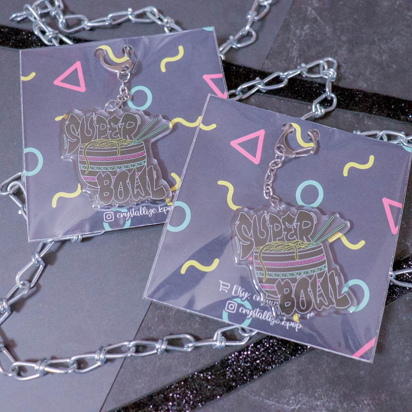 Super Bowl Keychain