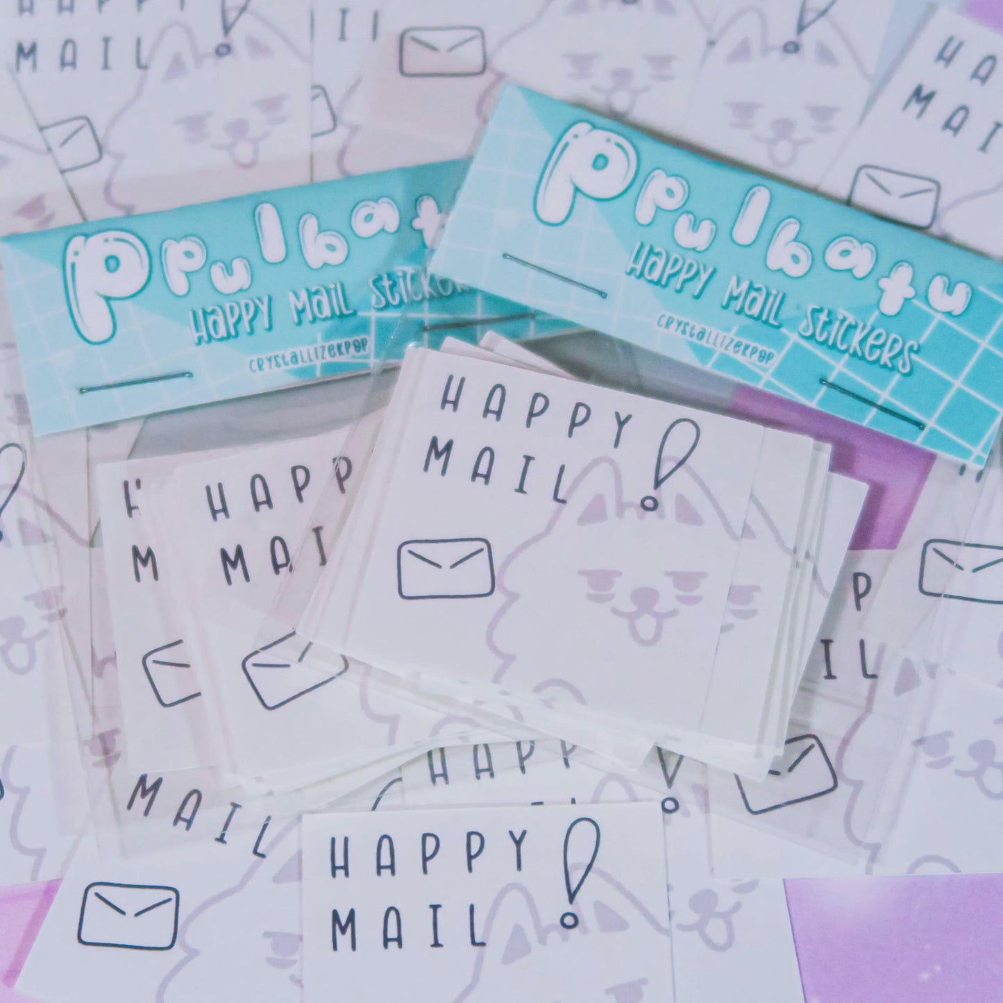Ppulbatu Happy Mail Stickers