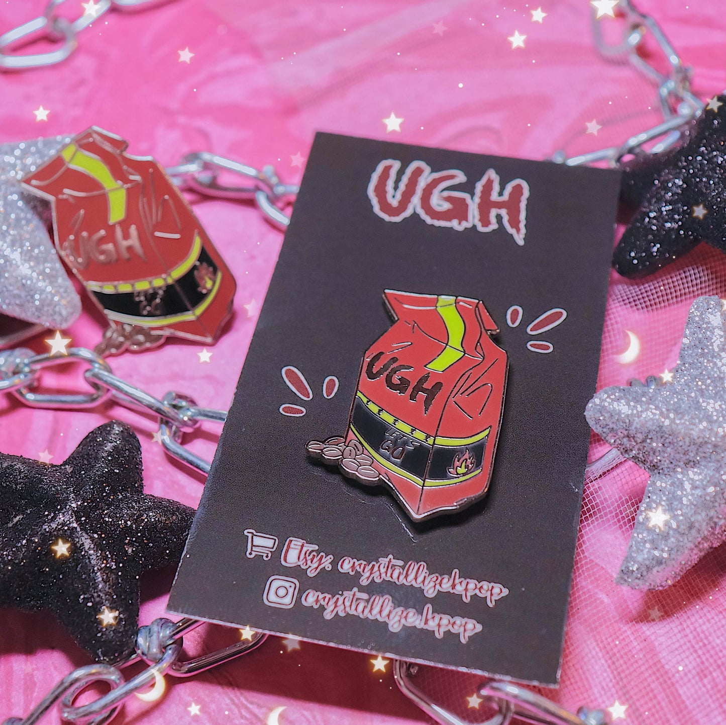 DISCOUNTED UGH Enamel Pin