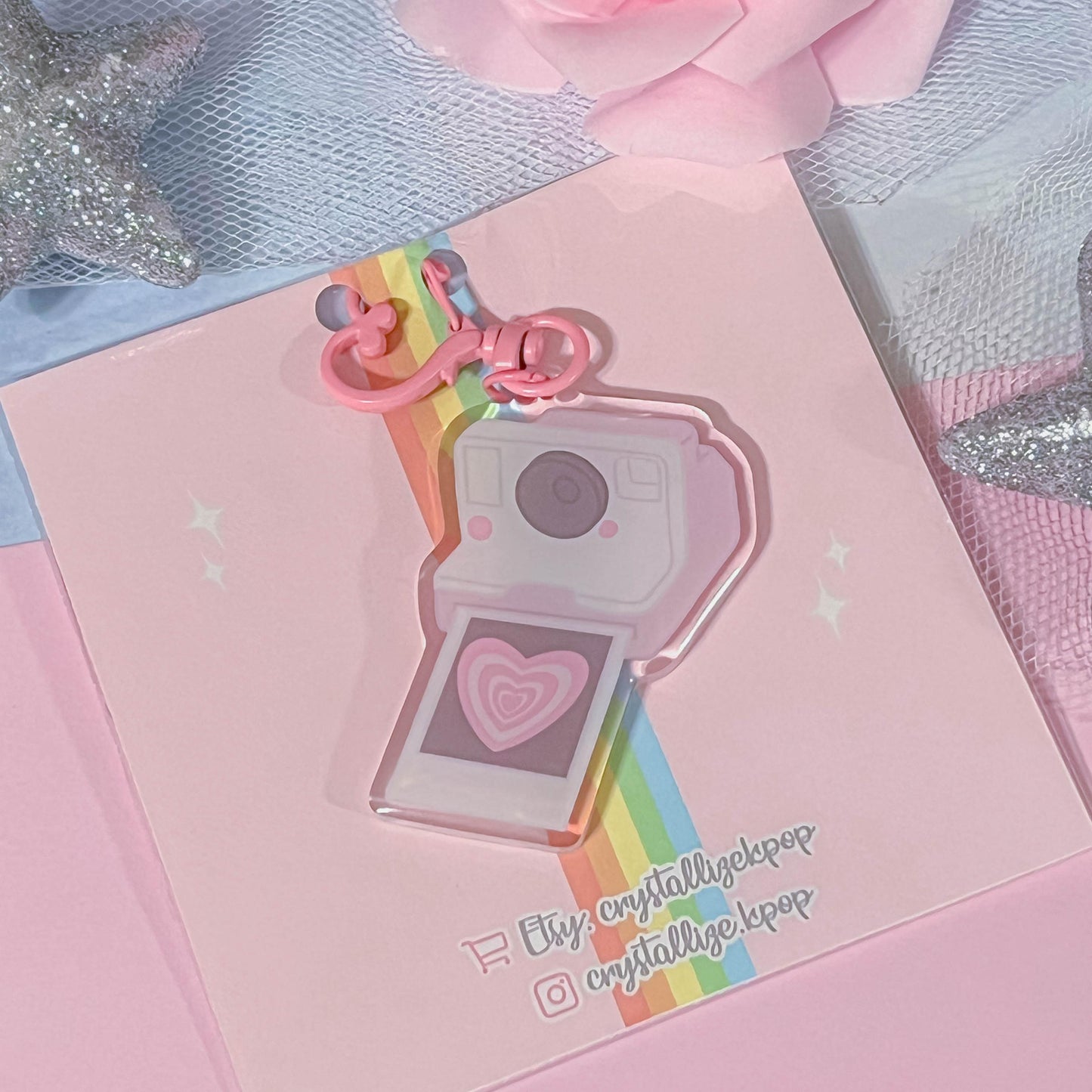 1970’s Vibe Acrylic Keychain
