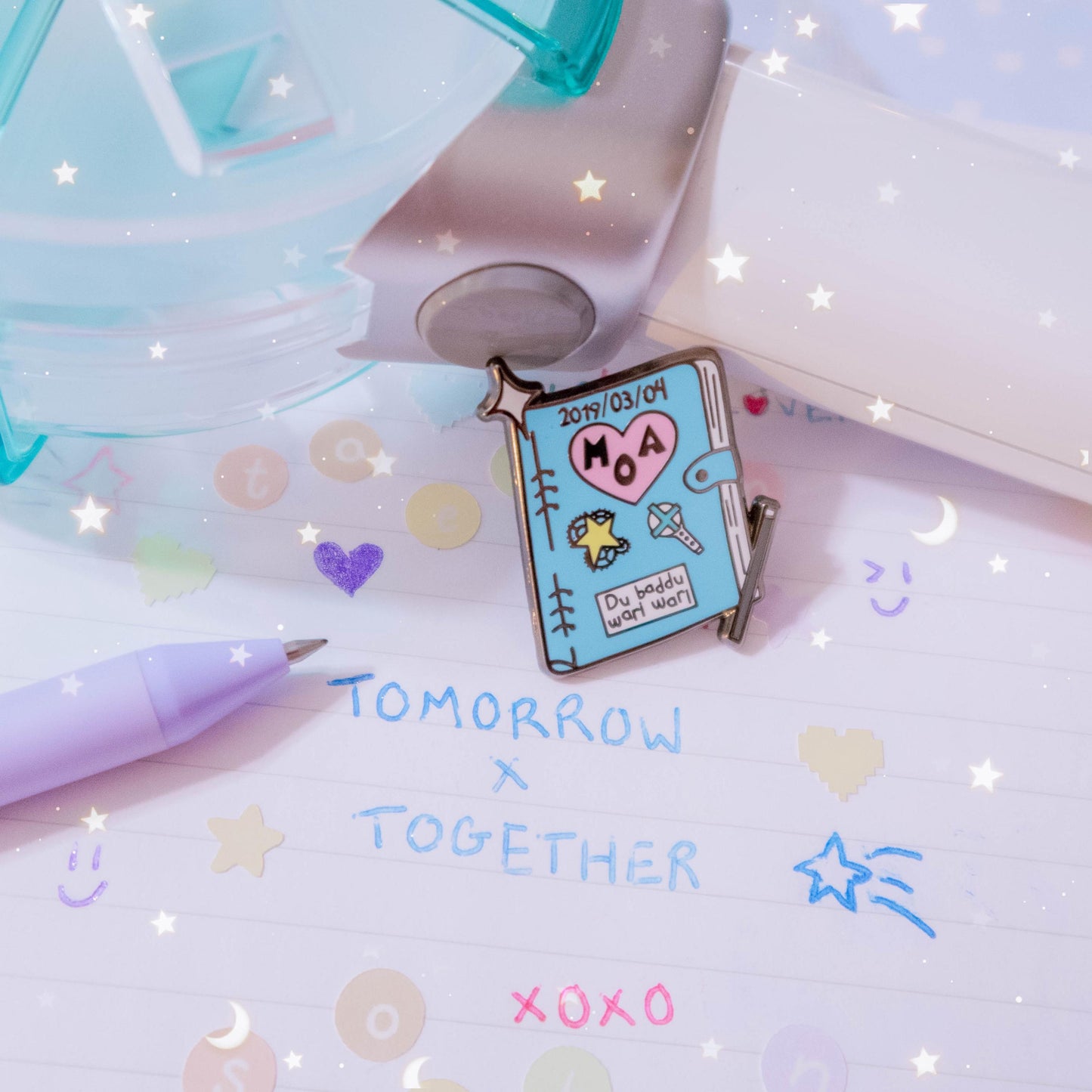 Shining Secret Enamel Pin