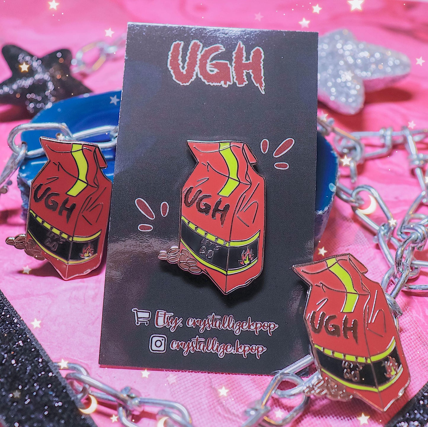 DISCOUNTED UGH Enamel Pin