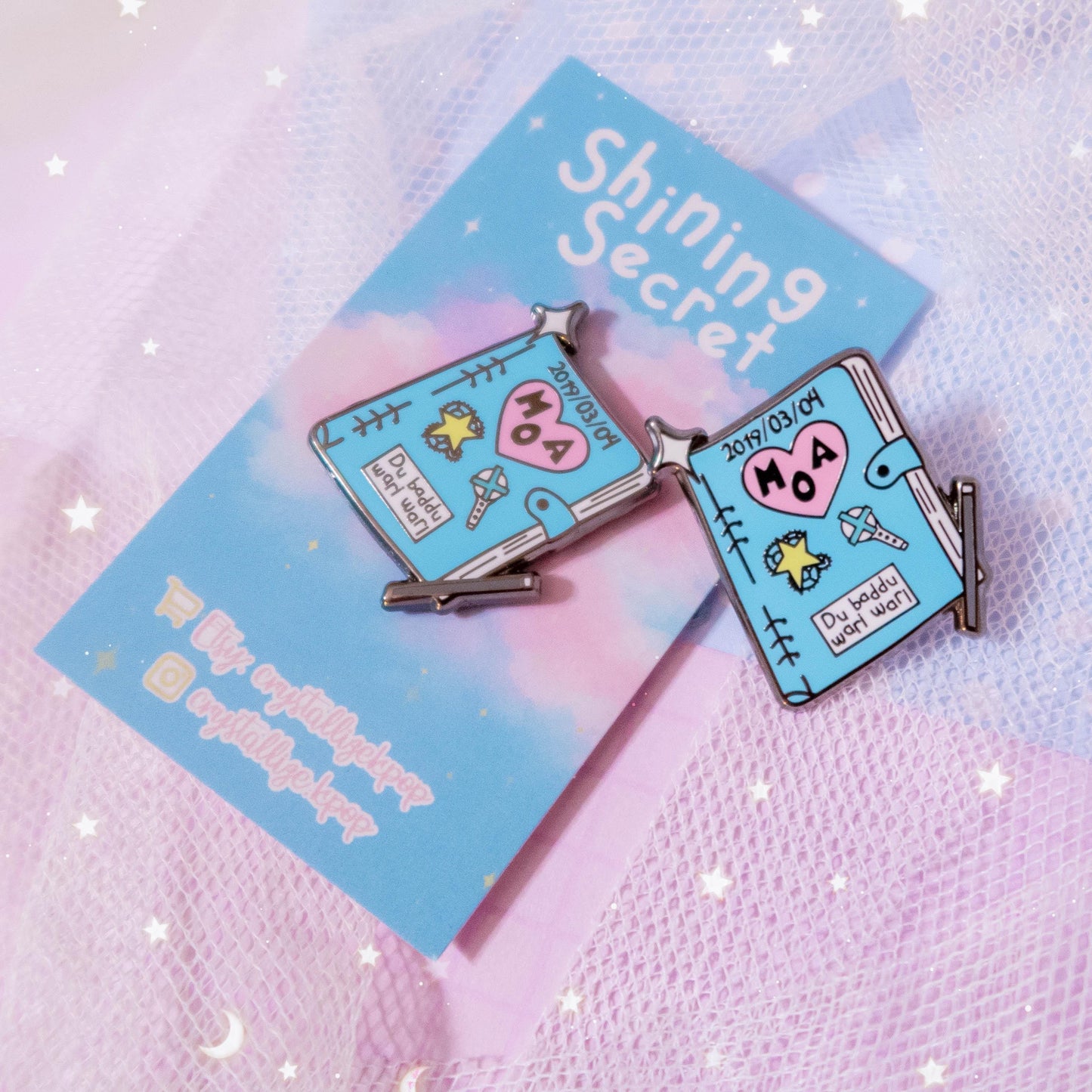 Shining Secret Enamel Pin