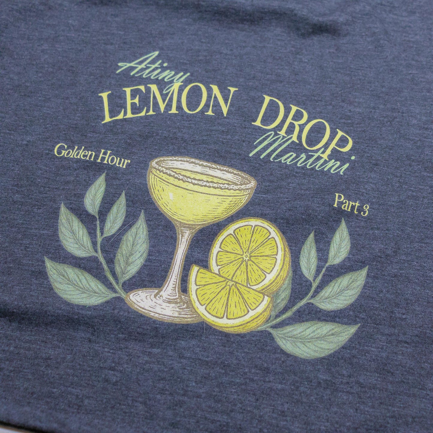 Lemon Drop Crop Tee
