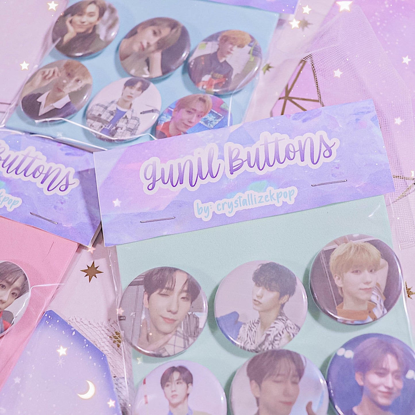 crystallizekpop - Xdinary Heroes - Gunil Bias Button Pack