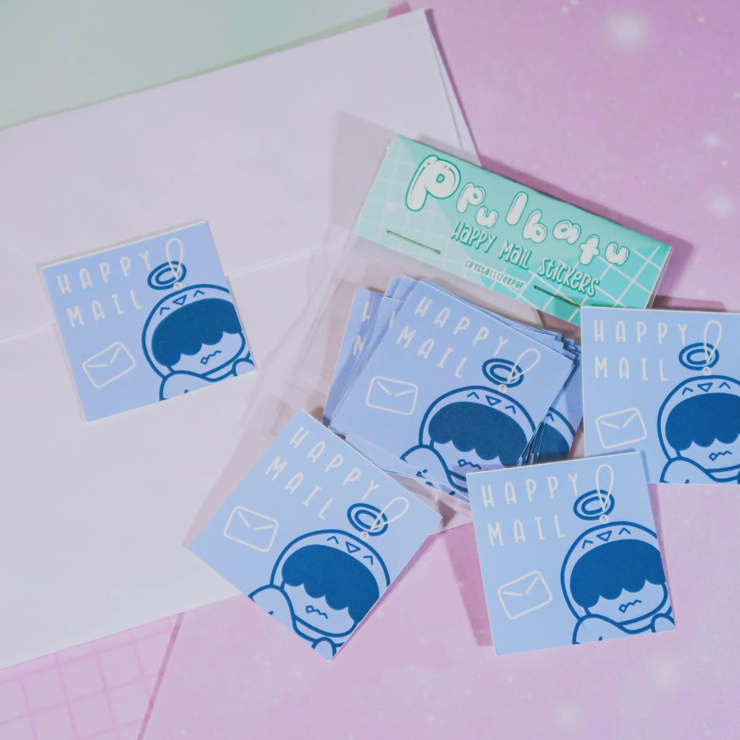 Ppulbatu Happy Mail Stickers