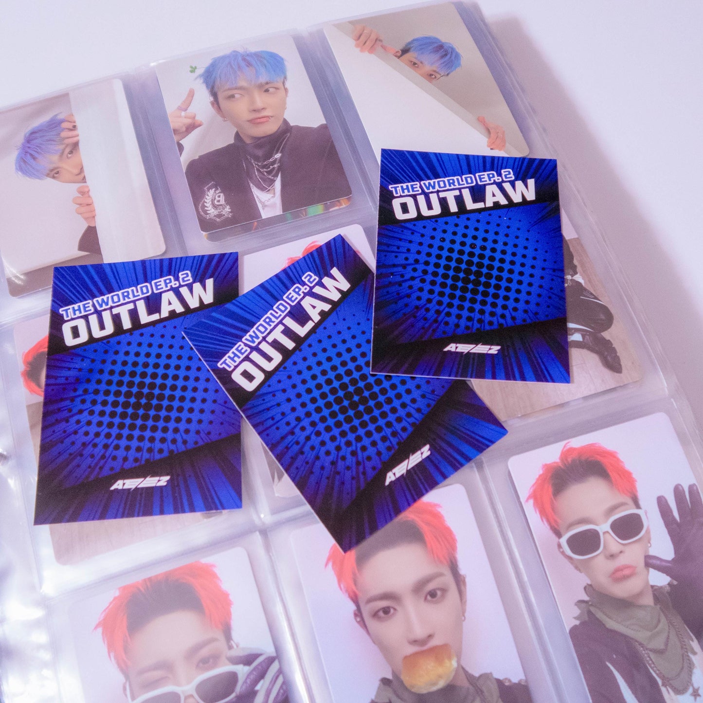 Outlaw Themed Photocard Binder Filler