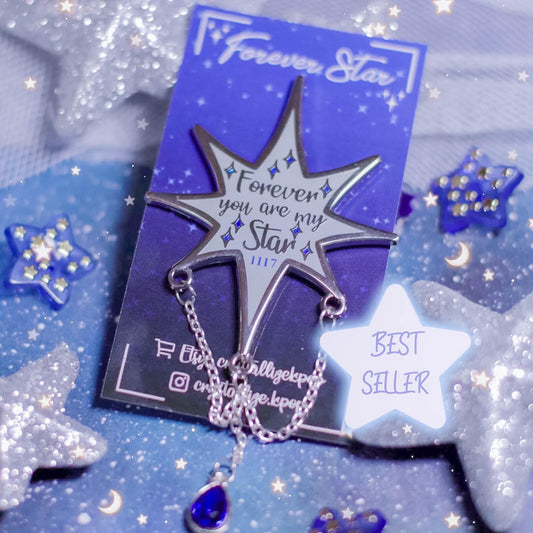 Forever Star Enamel Pin