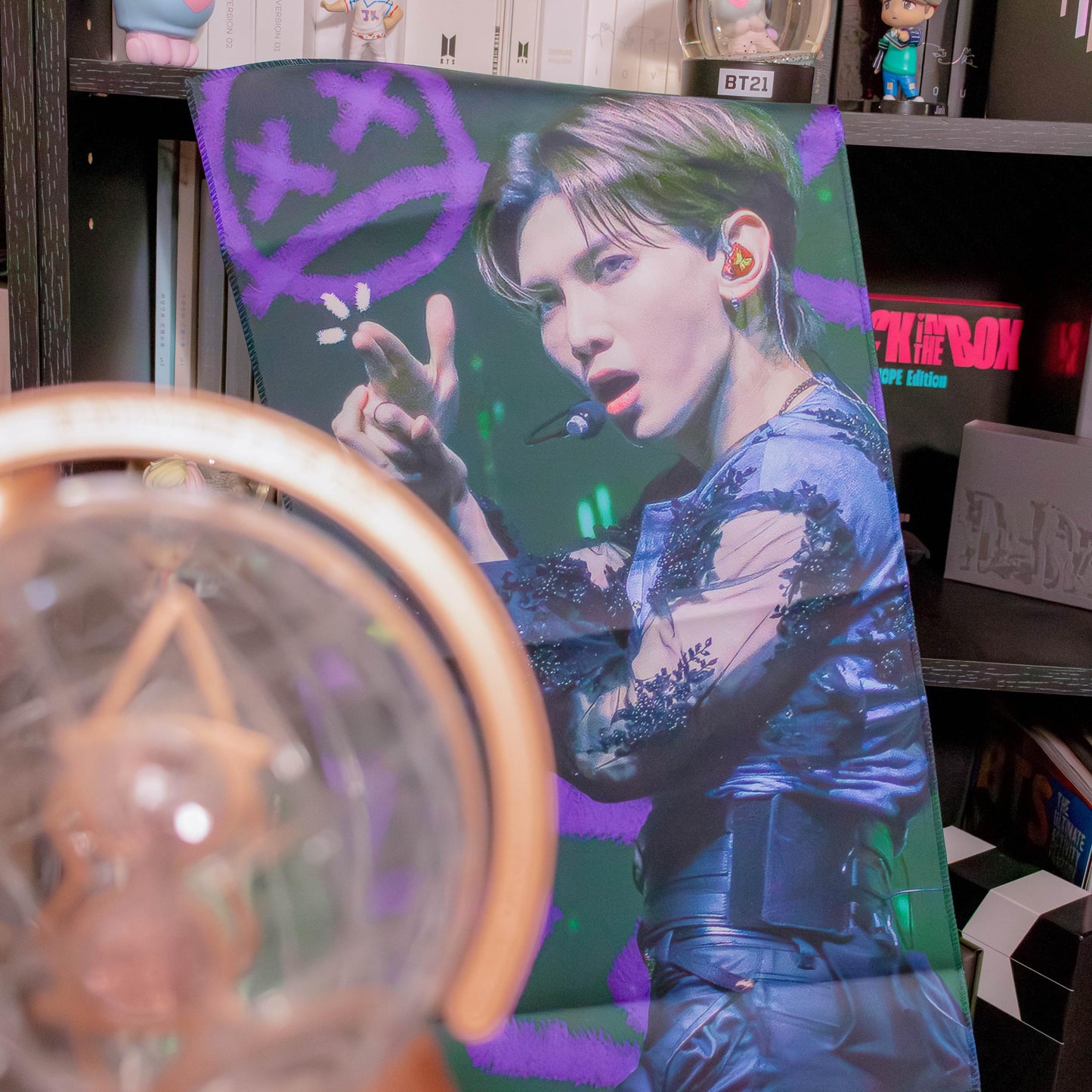 Bouncy Yeosang Slogan Banner