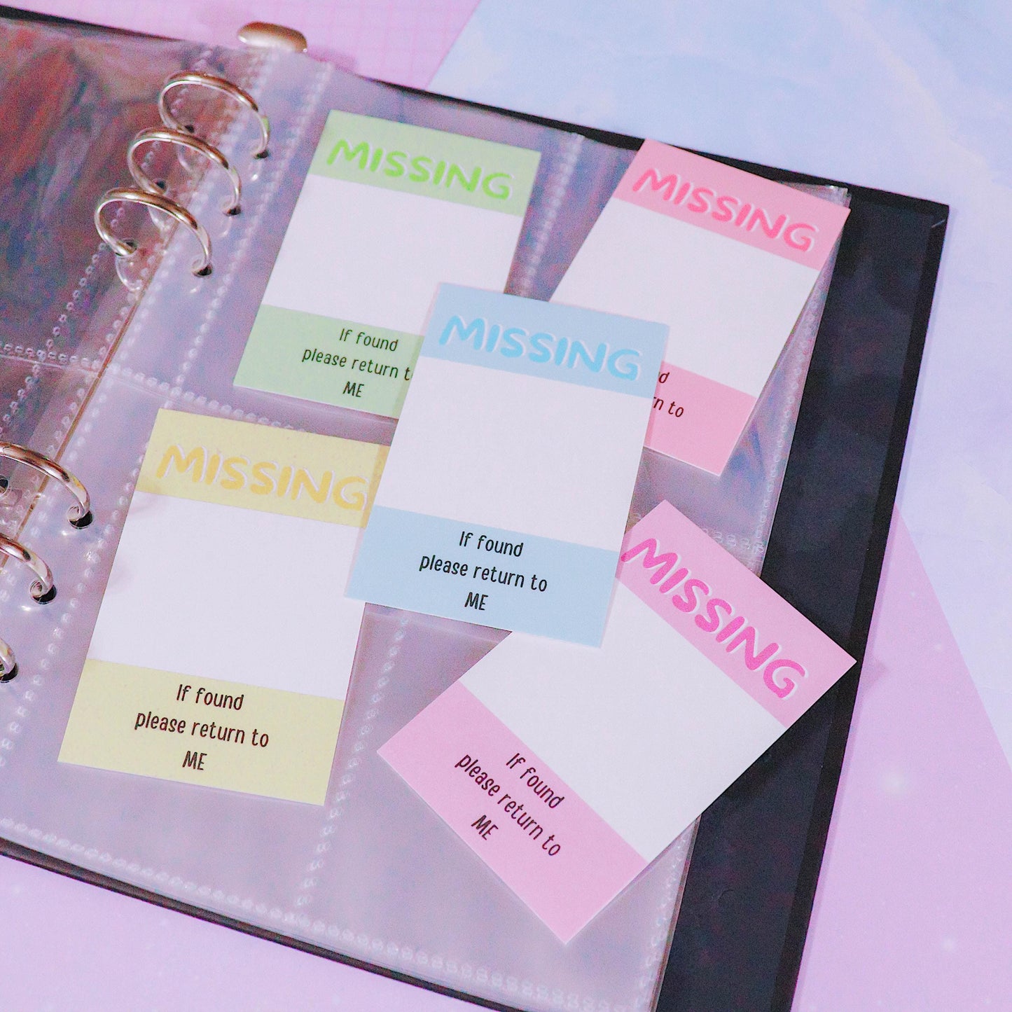 Missing Photocard Place Holder - PHYSICAL ITEM