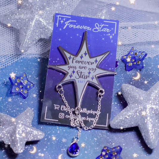 Forever Star Enamel Pin