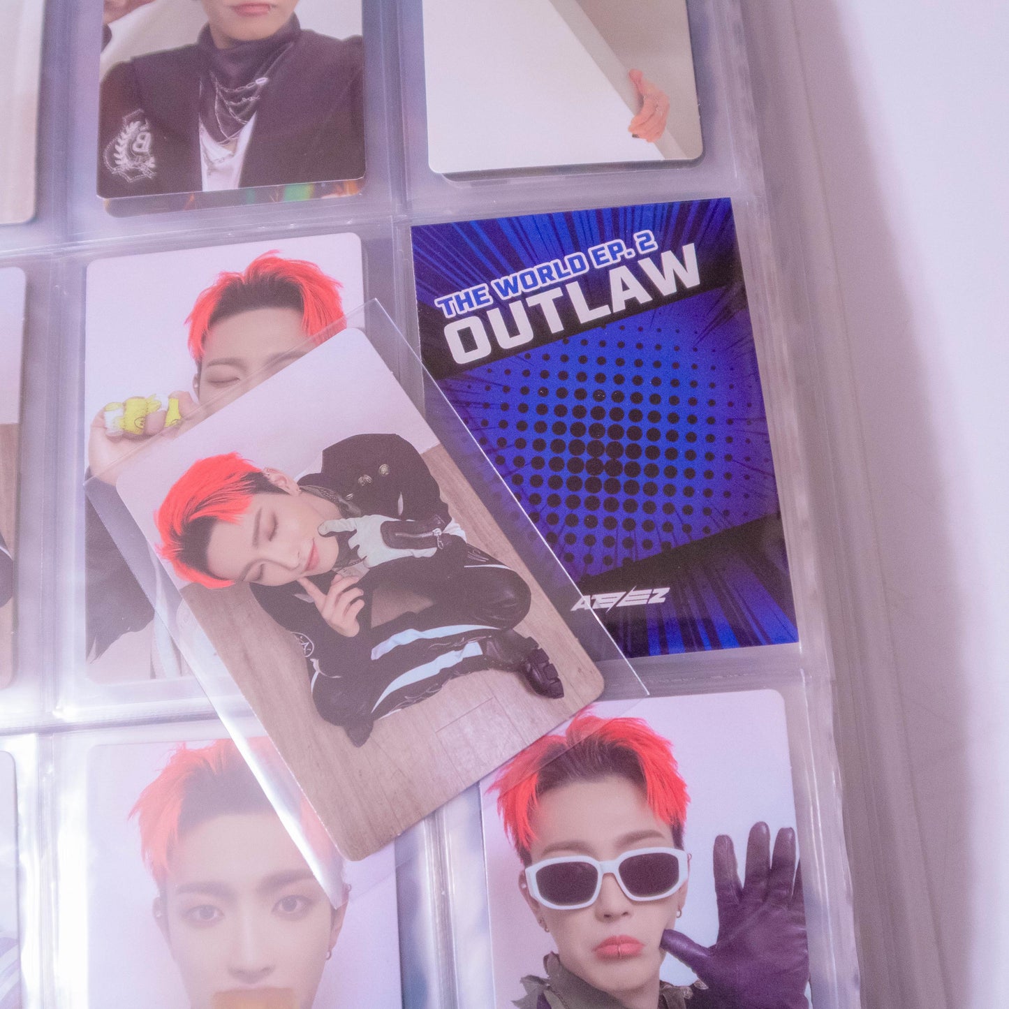 Outlaw Themed Photocard Binder Filler