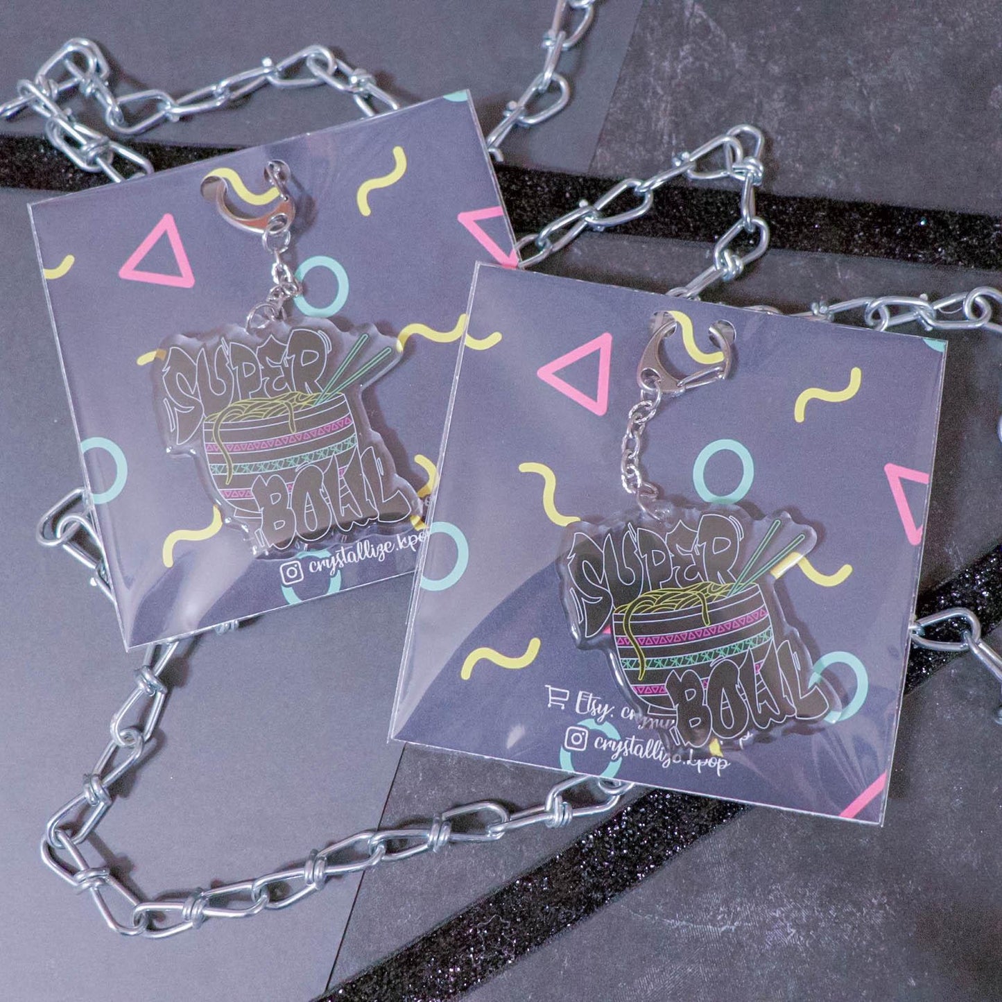 Super Bowl Keychain