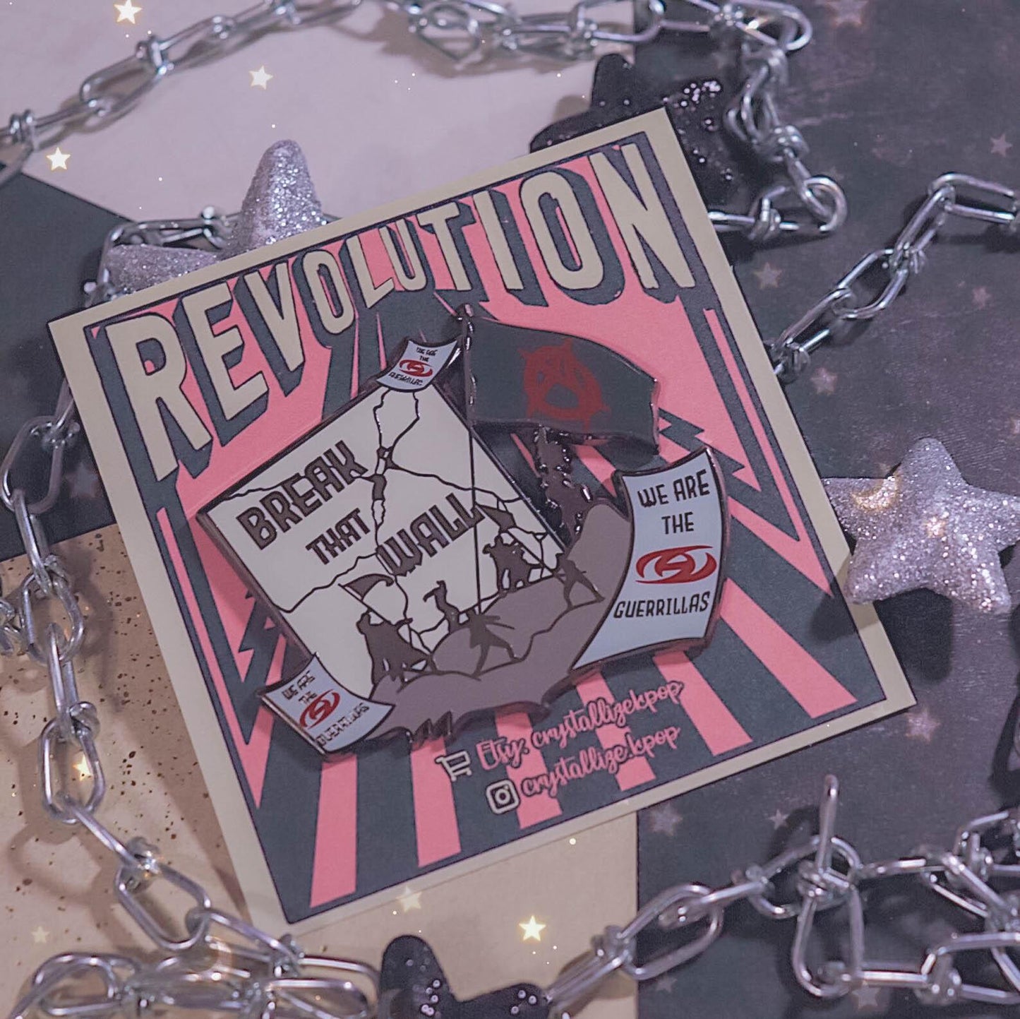 REVOLUTION Enamel Pin