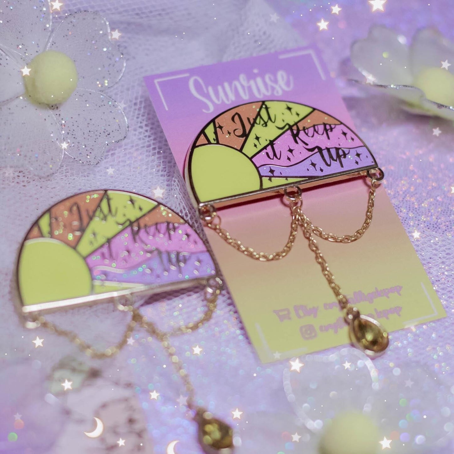 Sunrise Enamel Pin