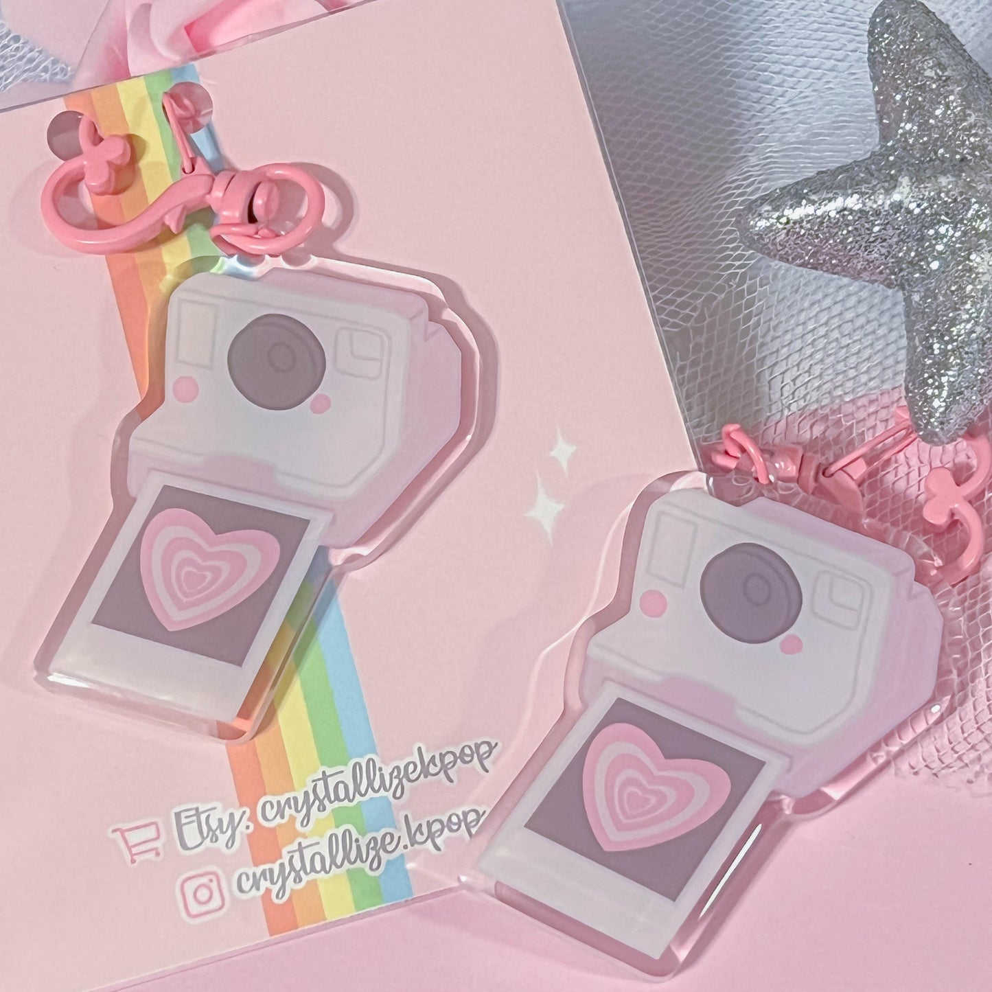 1970’s Vibe Acrylic Keychain