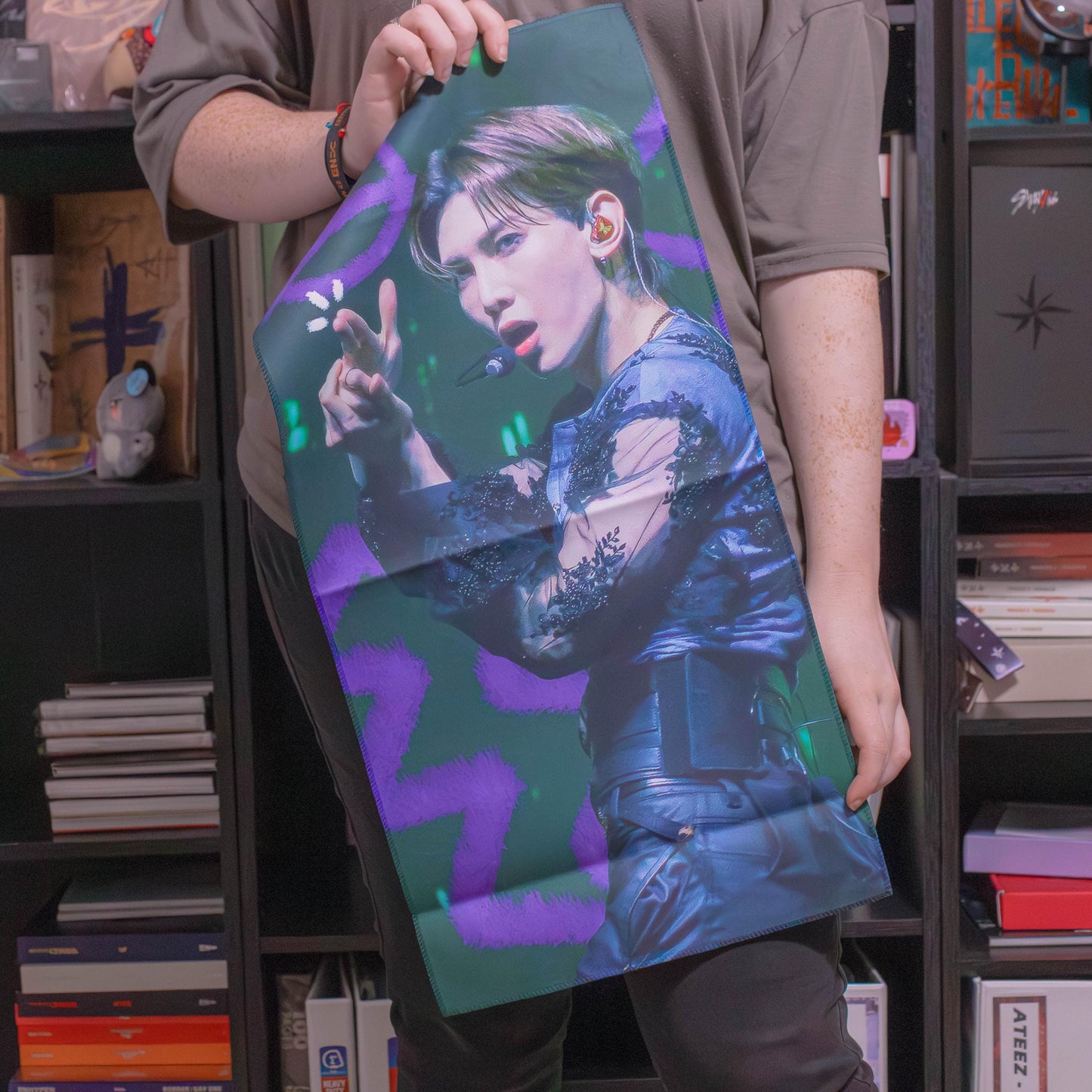 Bouncy Yeosang Slogan Banner