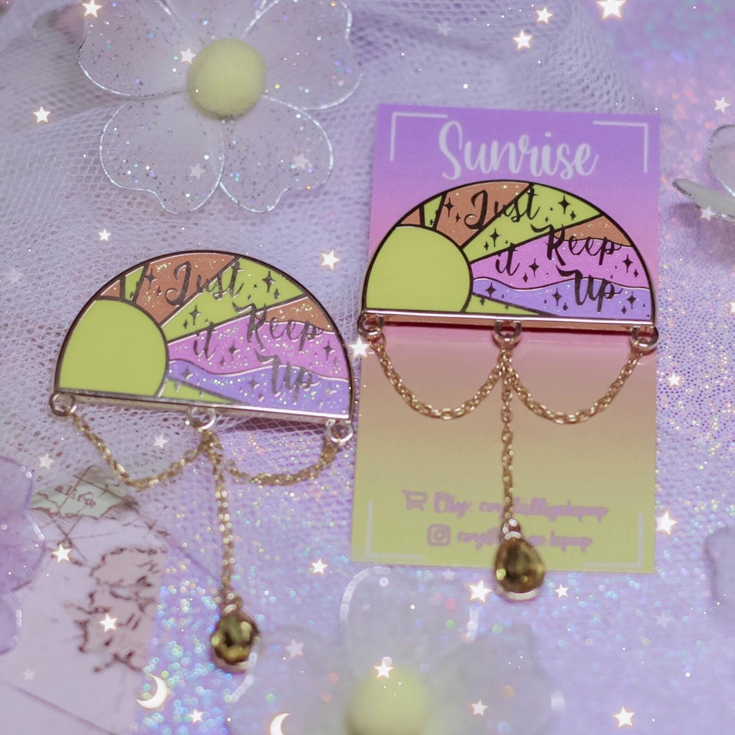 Sunrise Enamel Pin