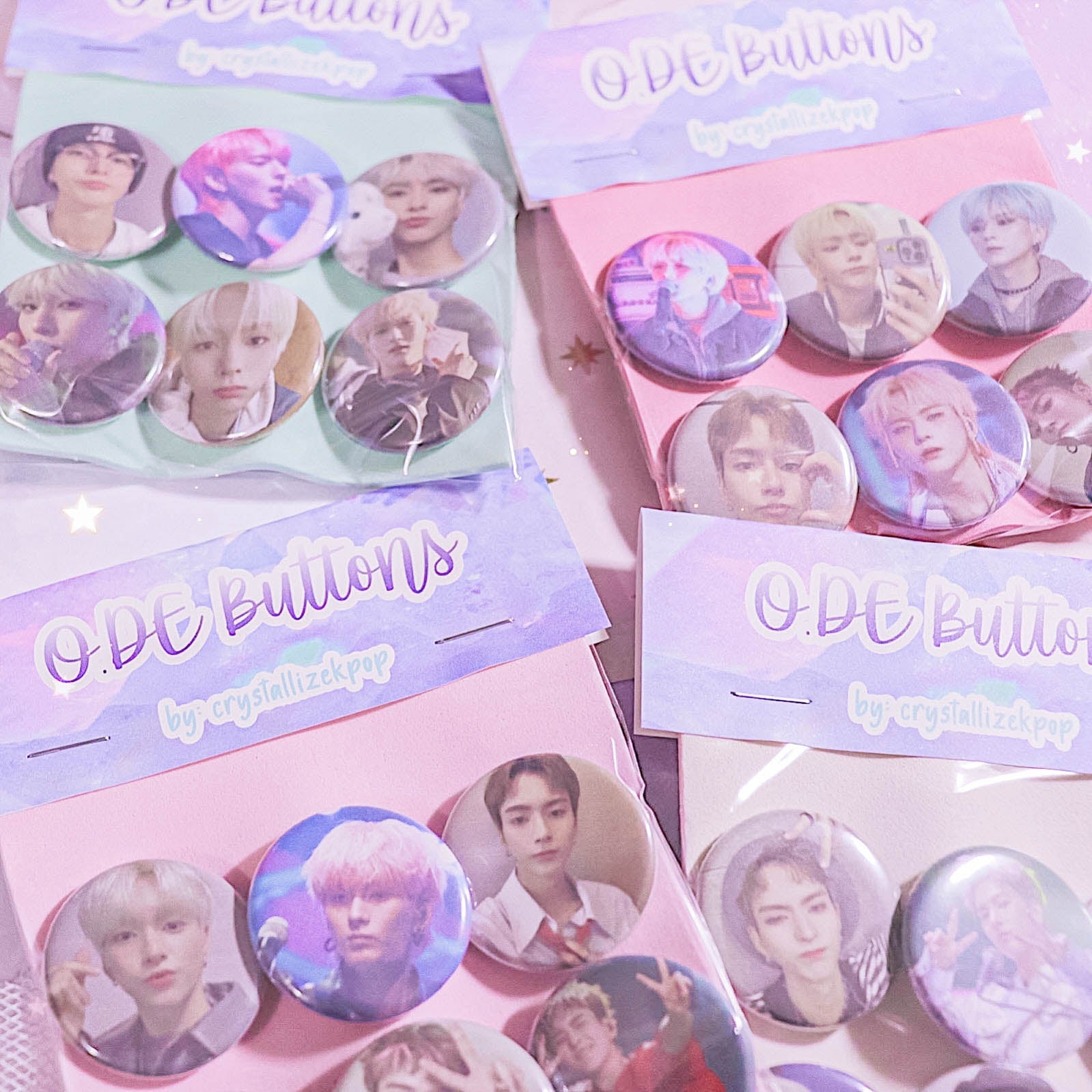 crystallizekpop - Xdinary Heroes - O.De Bias Button Pack